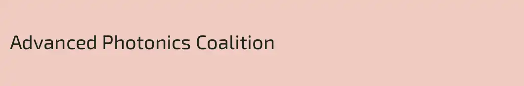 Advanced Photonics Coalition 